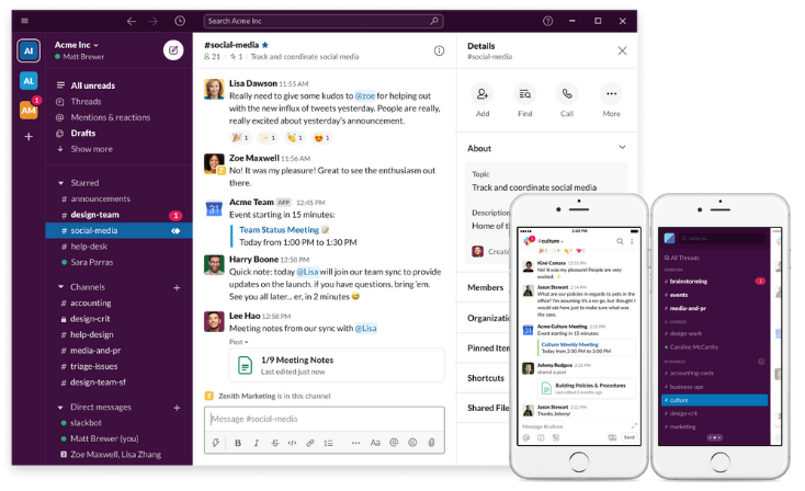 Use Slack On Different Devices